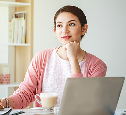 Businesswoman Wondering What Are the Most Successful Businesses